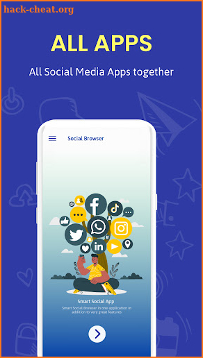 All Social Media Apps : Smart Social App screenshot