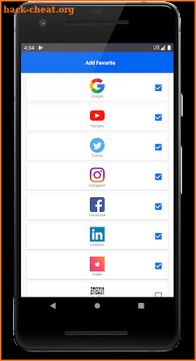 All Social Media in One App screenshot