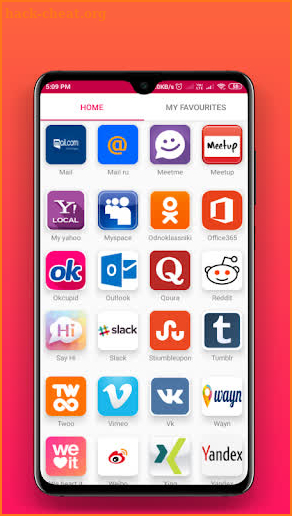 All Social Media - Social Network in One App screenshot