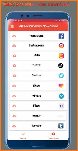 All Social Media Video Downloader - Status Saver screenshot