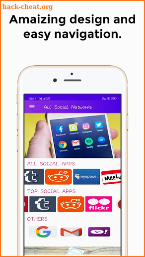 All Social Networks - All social media in one app screenshot