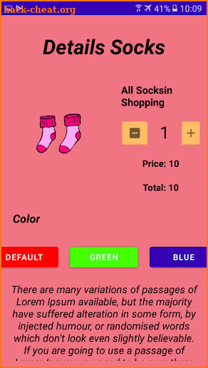 All Socksin Shopping screenshot