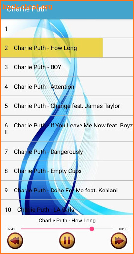 All Songs Charlie Puth - Without internet screenshot