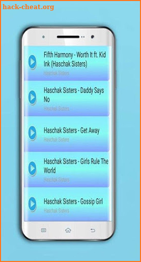 All Songs Haschak Sisters screenshot