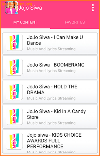 All Songs Jojo Siwa - Every Girl's Songs screenshot