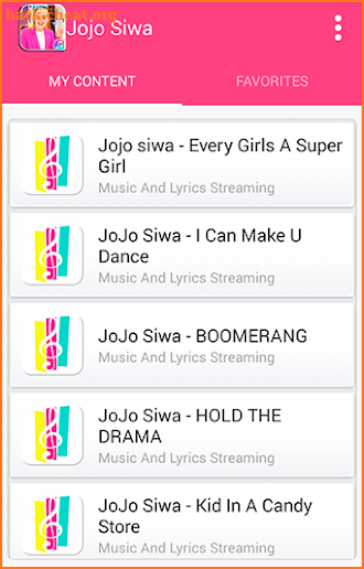 All Songs Jojo Siwa - Every Girl's Songs screenshot
