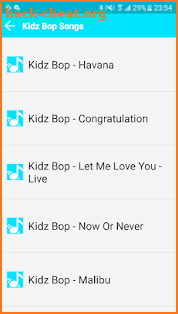 All Songs Kidz Bop 2018 screenshot