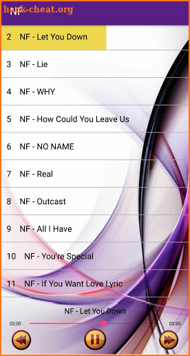 All Songs NF - Offline screenshot