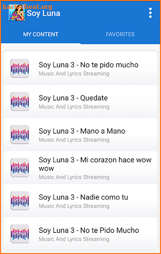 All Songs Soy Luna -Top Hits Music Lyrics screenshot