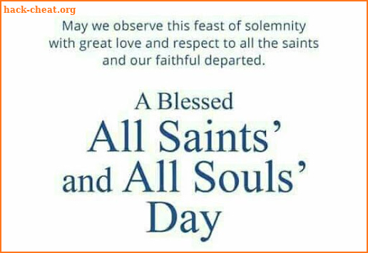 All Souls' Day Messages and Prayers screenshot