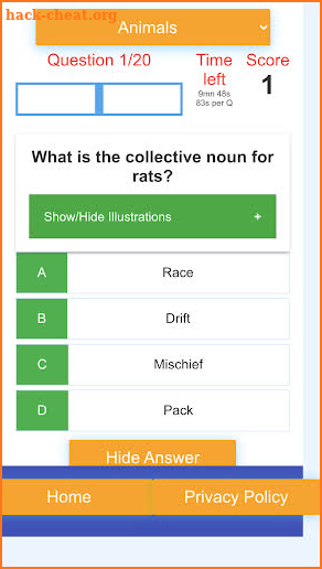 All Subjects Quiz Trivia 4 All screenshot