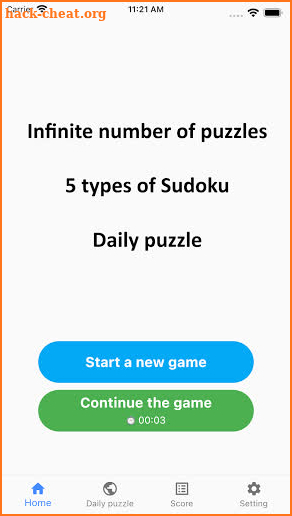 All Sudoku - 5 kinds of sudoku puzzle in one app screenshot