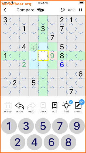 All Sudoku - 5 kinds of sudoku puzzle in one app screenshot