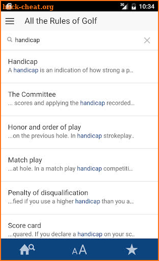 All The Rules Of Golf screenshot