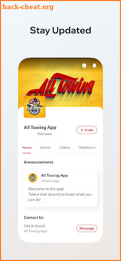 All Towning App screenshot