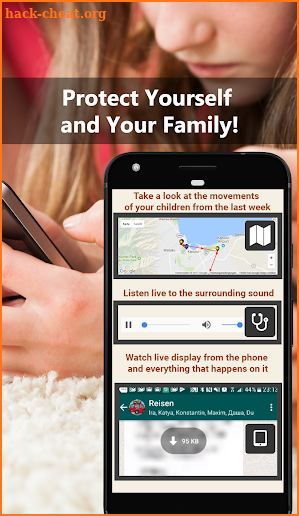 All Tracker Family. GPS, Calls and Video Tracking! screenshot