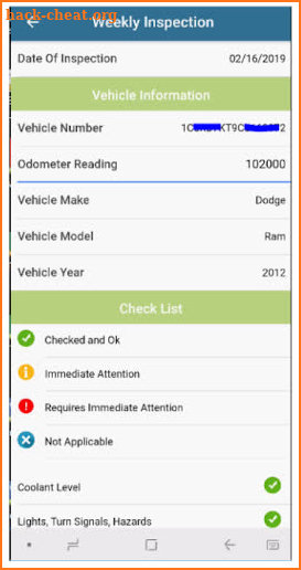 All Trans Software Mobile Driver screenshot