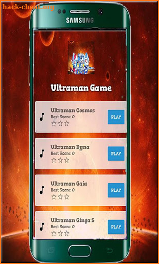 All Ultraman Piano Tiles screenshot
