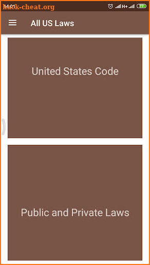 All US Laws screenshot