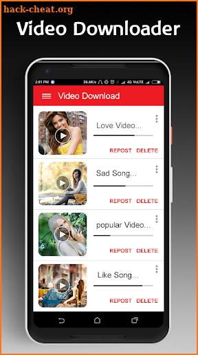 All Video Downloader & HD Video Player screenshot
