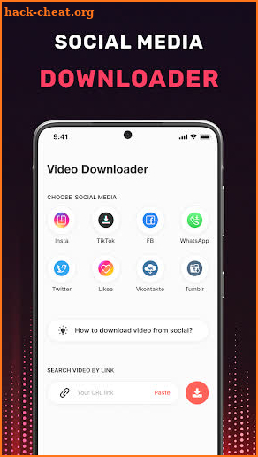 All video downloader and saver screenshot