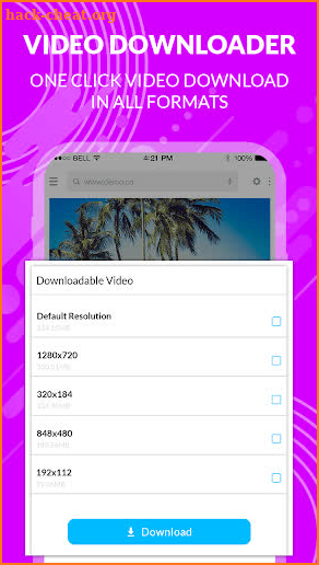 All video downloader - HD Free video downloader screenshot