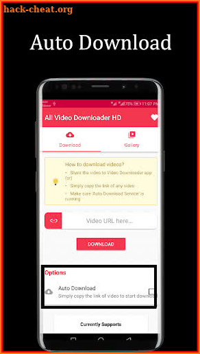 All video downloader:Social media video downloader screenshot