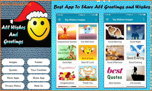 All wishes and Greetings - Best Wishes App screenshot