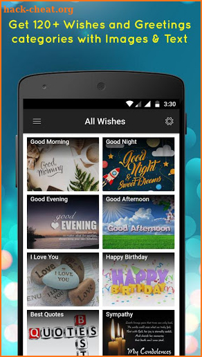 All Wishes & Greetings Images screenshot