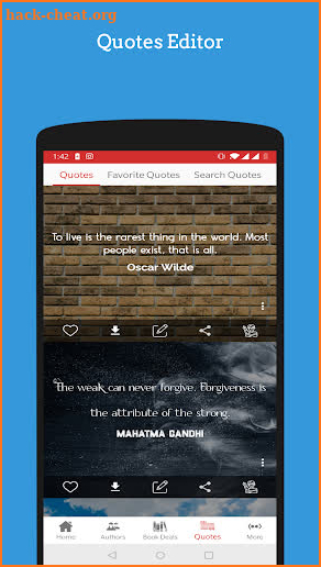 AllAuthor - Discover Free Books, Authors & Quotes screenshot