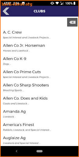 Allen County 4-H screenshot