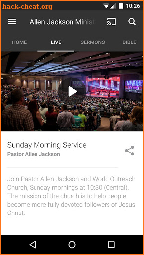 Allen Jackson Ministries screenshot