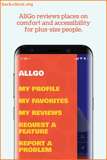 AllGo - A Plus Size Review App screenshot
