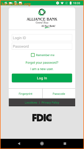 Alliance Bank Central Texas screenshot