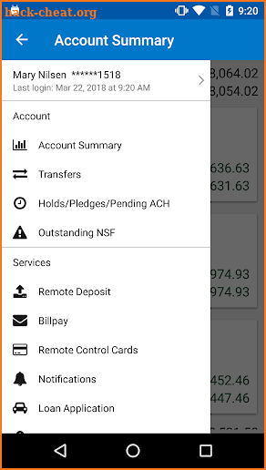 Alliance CU Mobile Banking screenshot