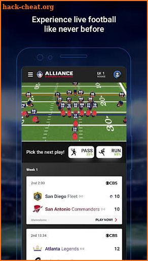 Alliance of American Football screenshot