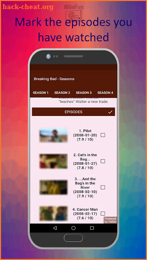 AllinFun-Track Movies, TV Shows, Actors/Actresses screenshot