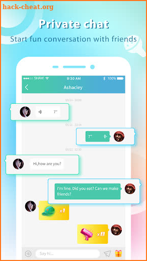 Allo-Group Voice Chat Room screenshot