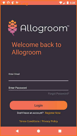 Allogroom screenshot