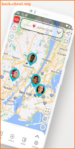 Alloo Family Location Tracker screenshot