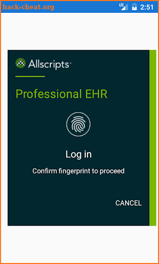 Allscripts Professional EHR Mobile screenshot