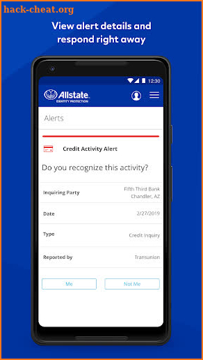Allstate Identity Protection screenshot