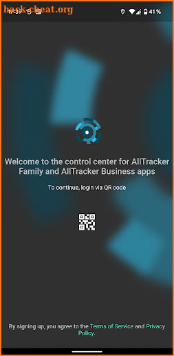 AllTracker Control Center screenshot