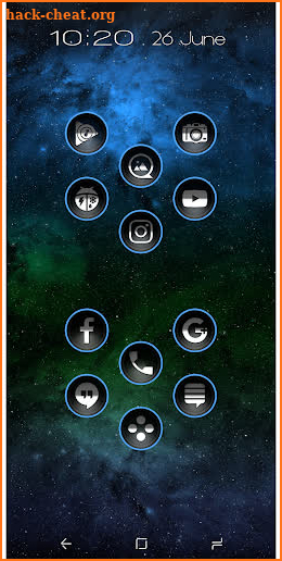 Allura Blue Icon Pack screenshot