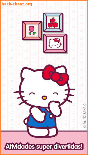 Almanaque de Atividades Hello Kitty - para criança screenshot