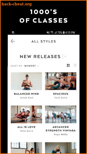 Alo Moves - Yoga Classes screenshot