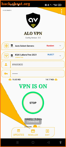 ALO VPN screenshot