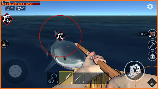 Alone on a Raft screenshot