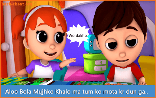 Aloo Bola Mujhko Khalo - Eat Fruit & Potato Poem screenshot