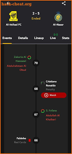 Alostora - Live Scores screenshot